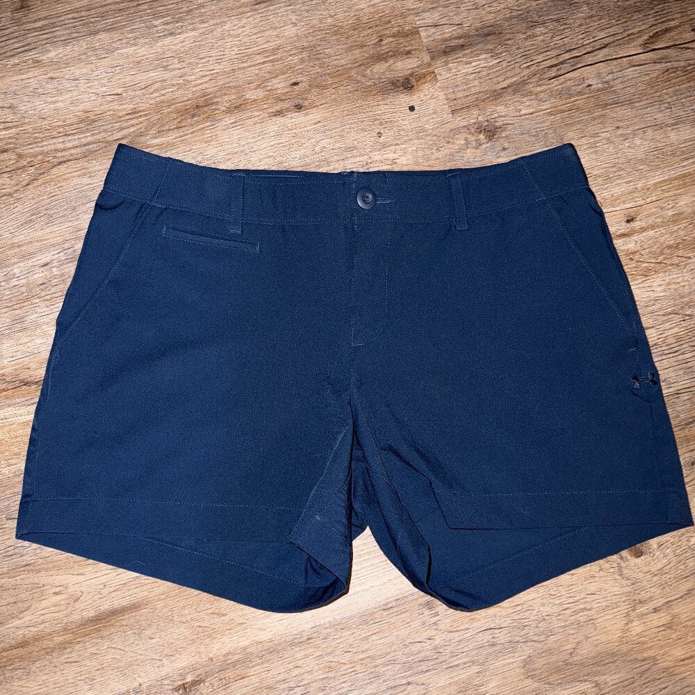 Under Armour Women's Golf Shorts Size 8 Navy